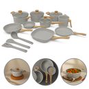 Cozinha Suprema 9 peças panela – Cerâmica Gourmet + 13 Utensílios.